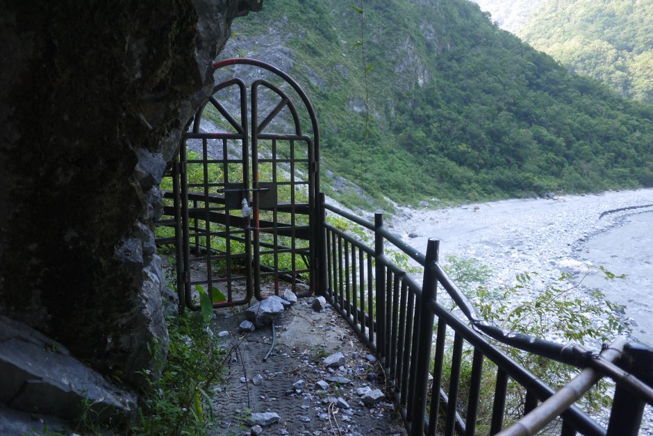 長春祠管制封閉路段201607 攝影：旅遊王攝影組
