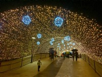 2019年「耶！心中山」聖誕布景為全新啟用的心中山線形公園增添話題<br/> 攝影：Eva隨手拍