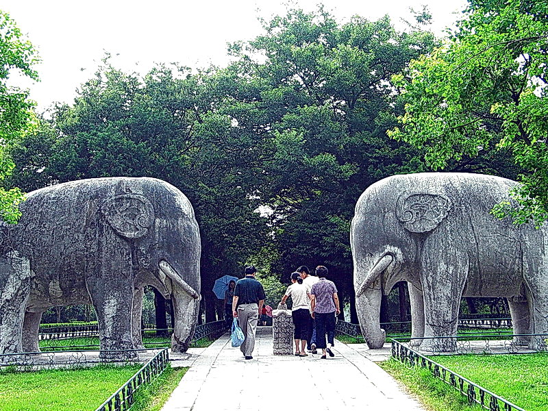 石像路-象 攝影：馮順
