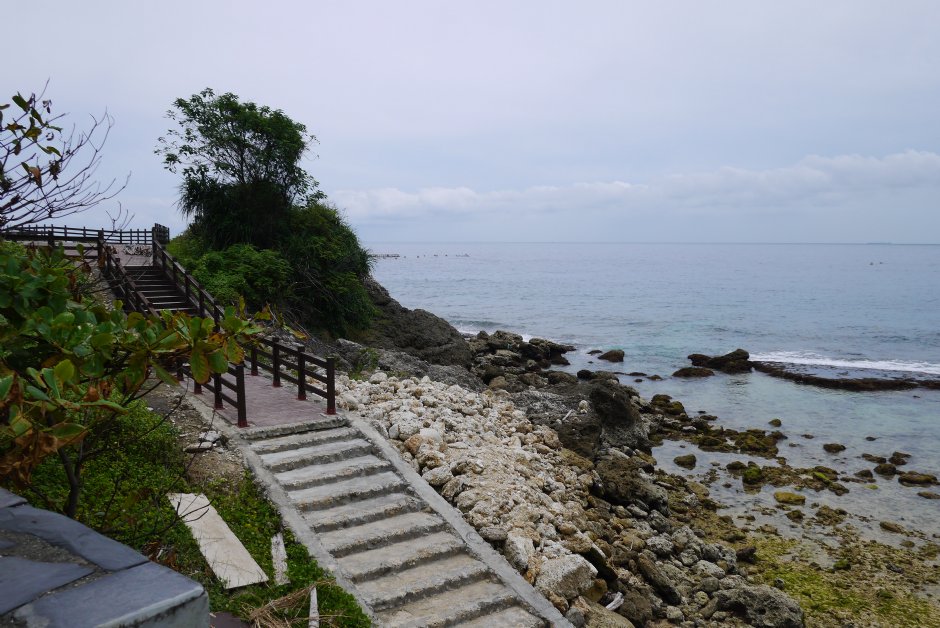 美人洞海濱步道 攝影：三井