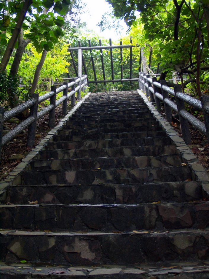 水碓觀景公園長長石階 攝影：kavin