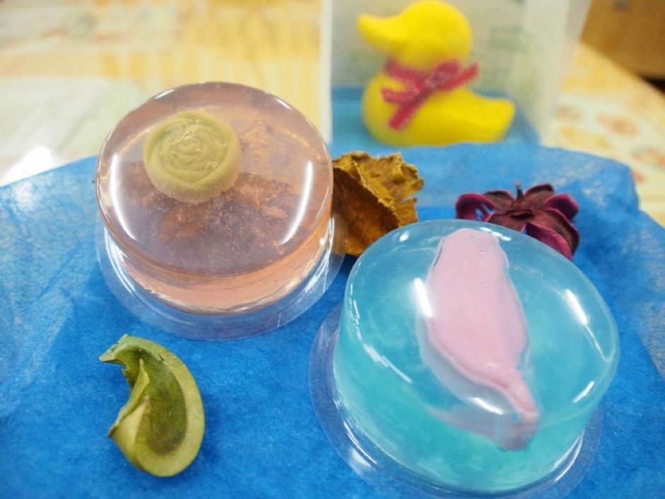 DIY作品 攝影：台灣茶摳肥皂故事館 提供