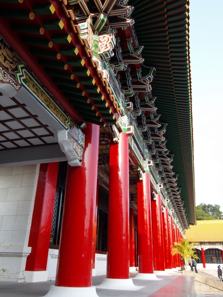 忠烈祠圓柱建築 攝影：kavin
