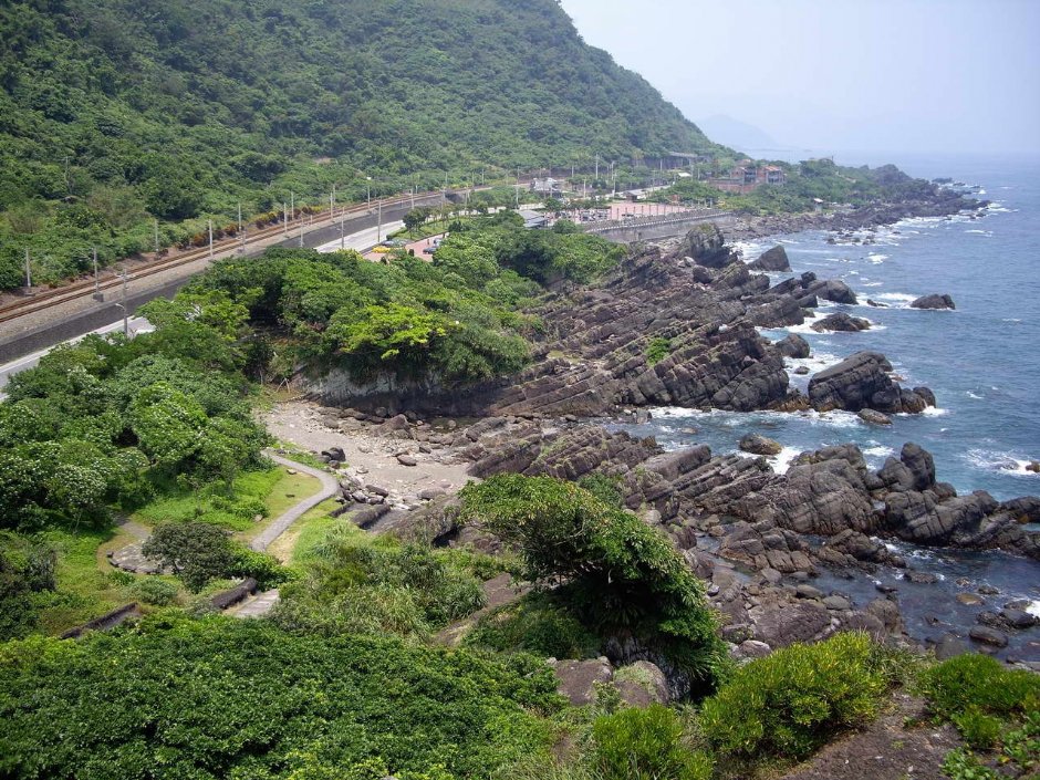 優美海岸風景 攝影：老山羊部落格