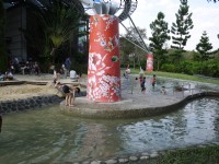 六堆客家文化園區兒童戲水池<br/> 攝影：旅遊王攝影組