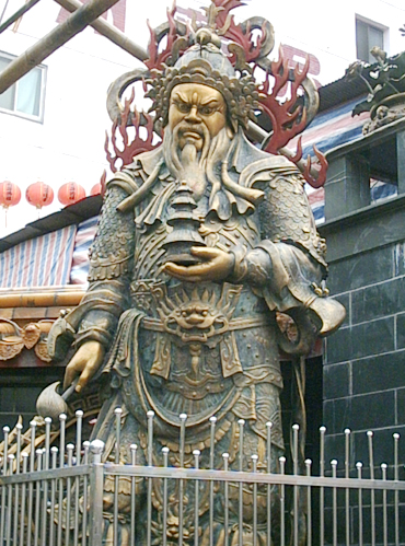 門口右護法神像 攝影：李曉雯