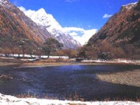 人參果坪初雪<br/> 攝影：四川旅遊信息網