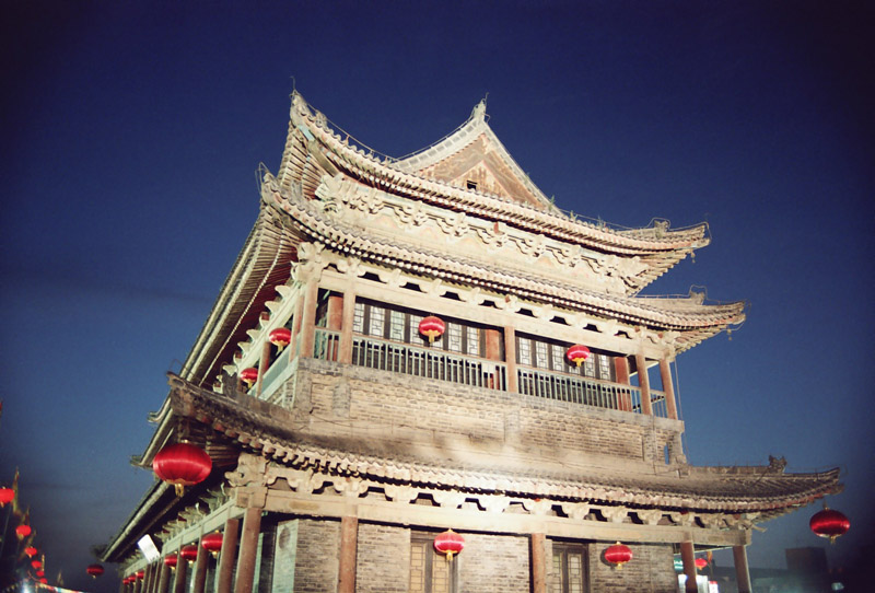 城樓夜景2 攝影：林明德