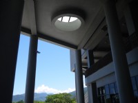 台東大學圖書館中庭<br/> 攝影：旅遊王攝影組