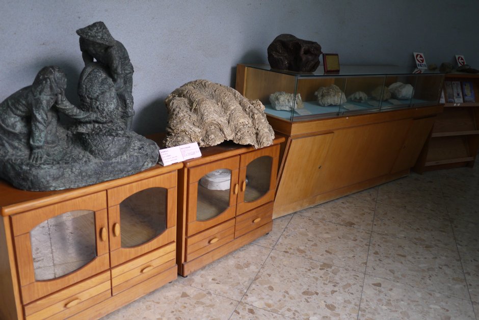 甲仙化石館展示廳 攝影：旅遊王攝影組