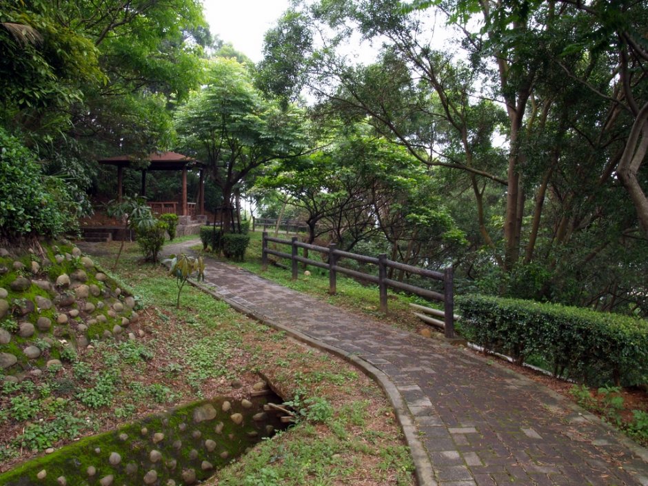 水碓觀景公園的山林步道 攝影：kavin