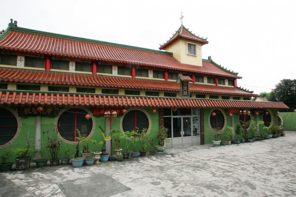 天主堂外觀 攝影：臺南市政府觀光旅遊局 提供