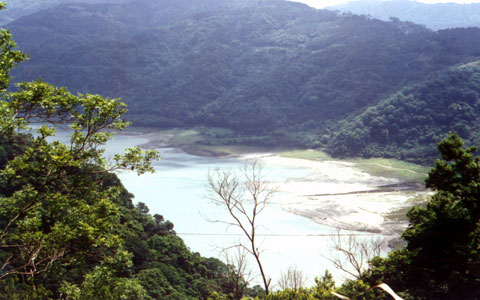 明湖水庫湖景 攝影：南投縣政府