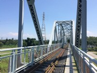 下淡水溪鐵橋又稱高屏舊鐵橋<br/> 攝影：Eva隨手拍