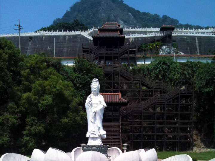 碧雲公園湖北白玉觀音像 攝影：林山景