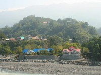 溫泉飯店依山而建<br/> 攝影：老山羊部落格