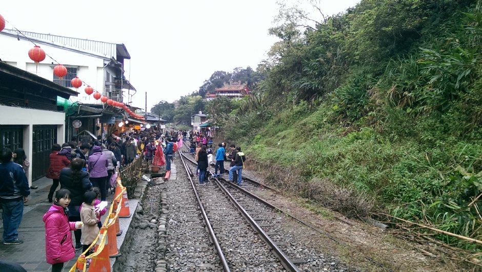 平溪車站 攝影：Eva隨手拍