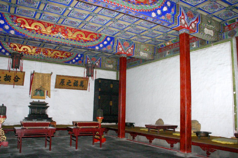 清寧宮內 攝影：馮順