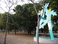 捷運大東站旁公園<br/> 攝影：旅遊王攝影組