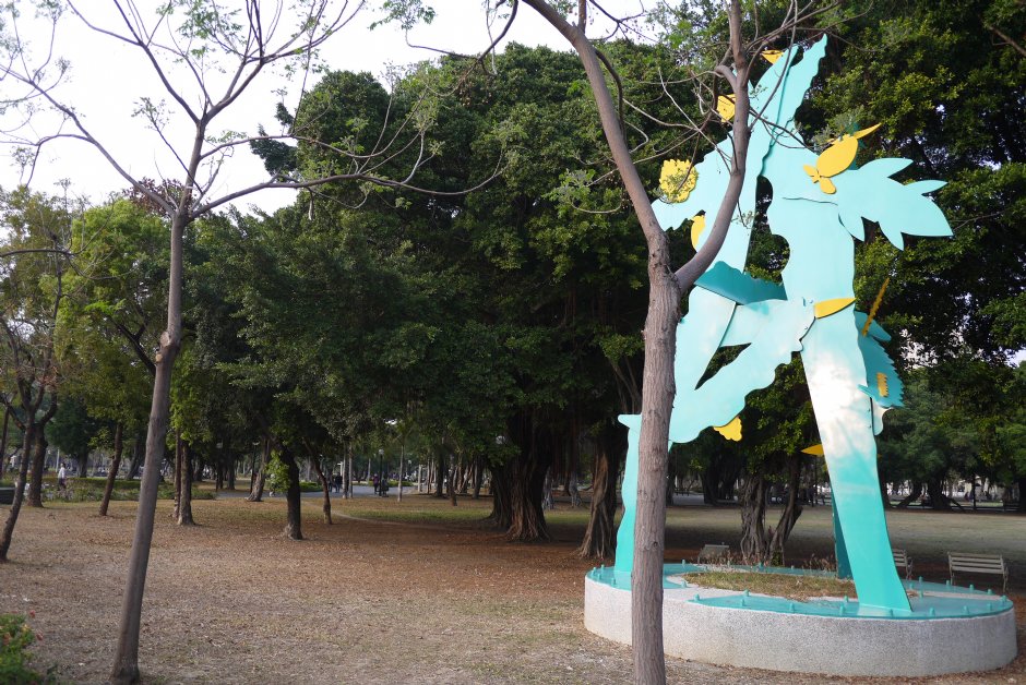 捷運大東站旁公園 攝影：旅遊王攝影組