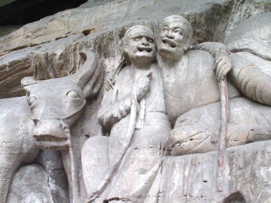 石刻雕像 攝影：馮順