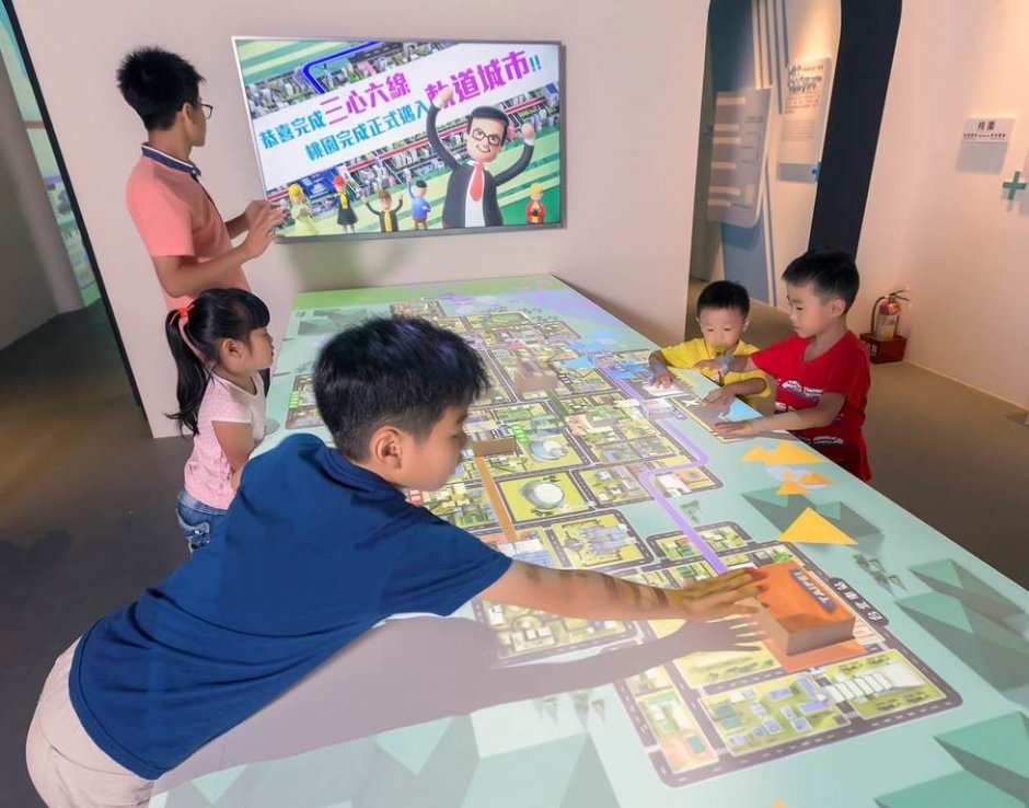 多媒體互動區 攝影：桃園市政府觀光旅遊局