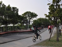 關渡口自行車道<br/> 攝影：kavin