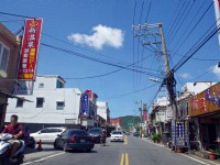 商店林立的街道<br/> 攝影：Eva隨手拍