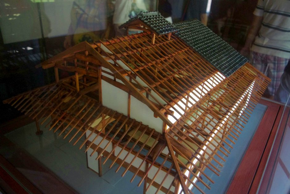 一滴水紀念館建築模型 攝影：Eva隨手拍