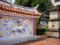 雕刻墙<br/> 摄影：老山羊部落格