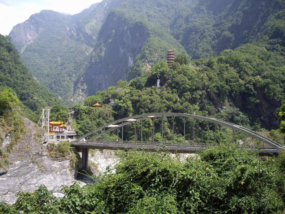 遠望天祥美景 攝影：老山羊資訊網