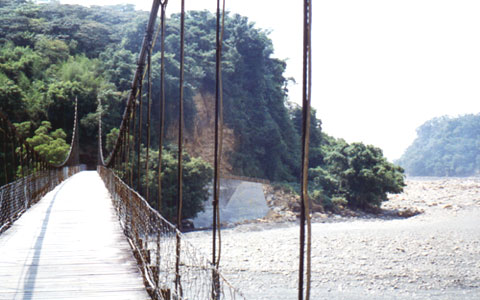 永興吊橋 攝影：南投縣政府