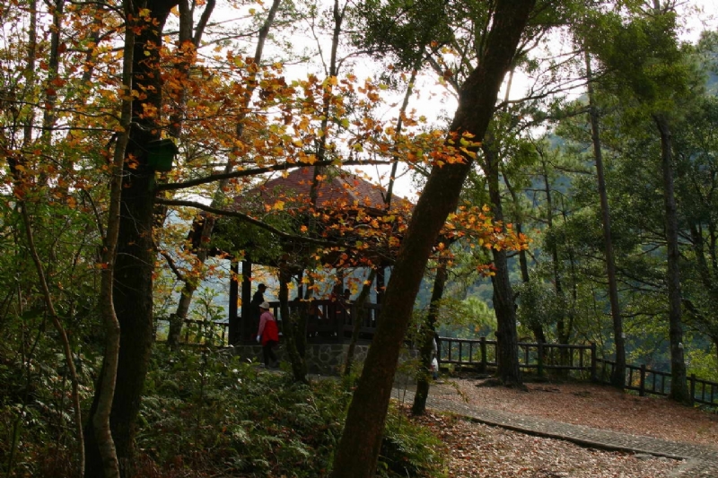 沿溪步道休憩亭 攝影：老山羊部落格