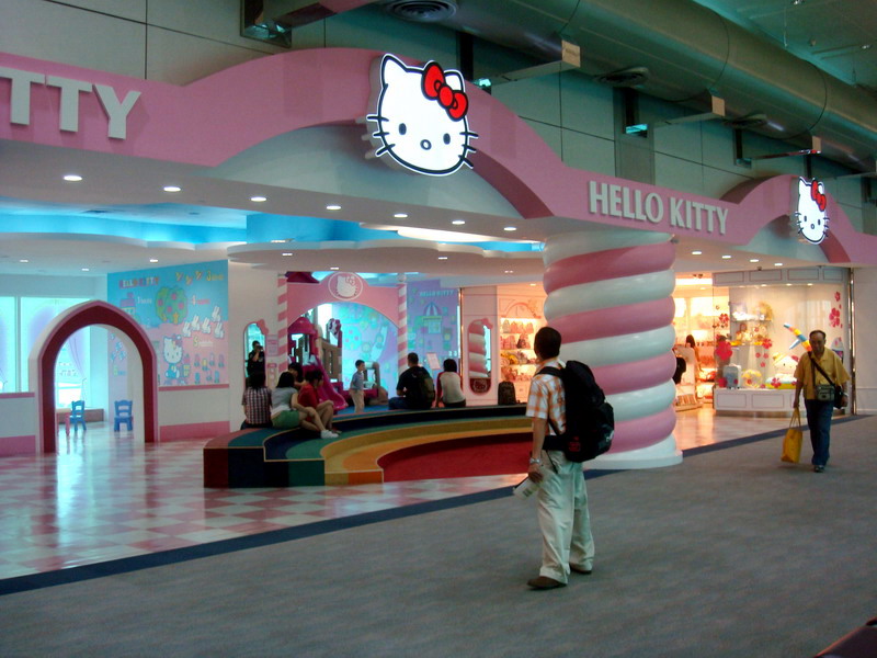 第二航廈-HELLO KITTY館 攝影：amo