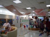 康那香不織布展示區<br/> 攝影：三井