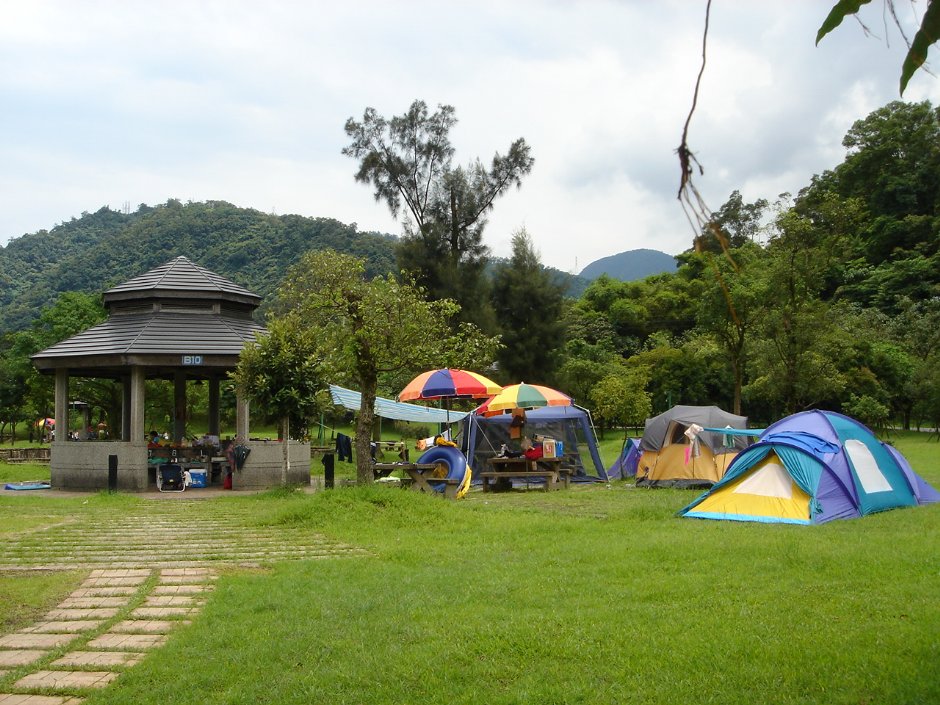 B區靠山邊露營首選 攝影：余燕鳳