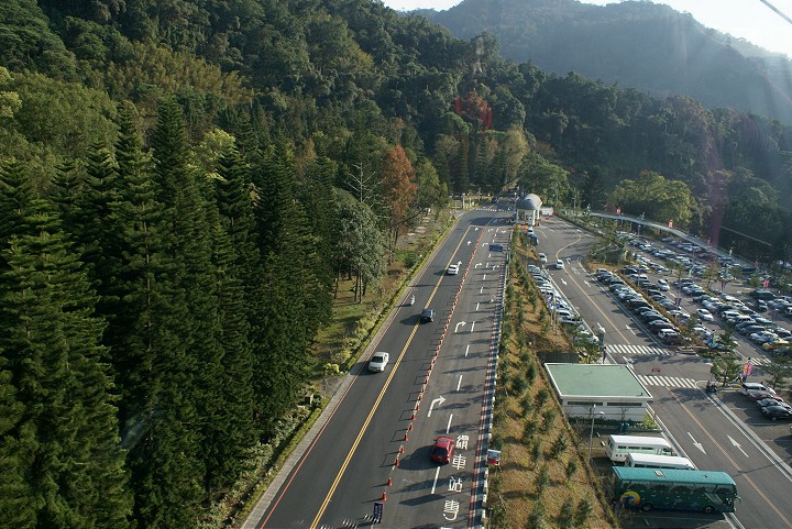 日月潭纜車 攝影：Eva隨手拍
