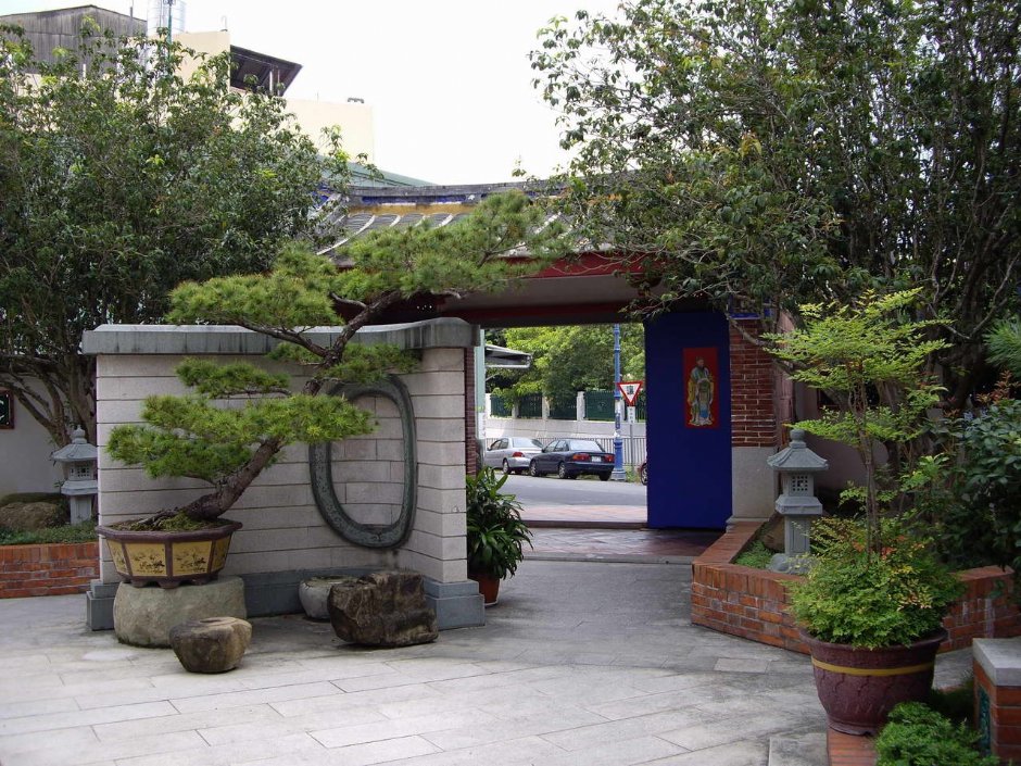大門內景 攝影：老山羊部落格