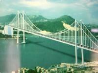 海滄大橋博物館內的海滄大橋<br/> 攝影：馮順