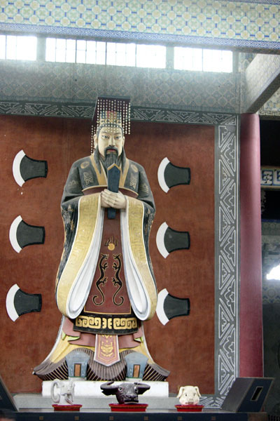 大禹像 攝影：余錫堅