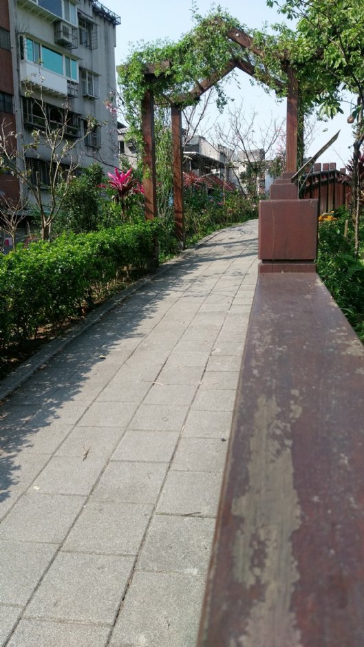 樂活公園旁內溝溪與休憩步道 攝影：Eva隨手拍