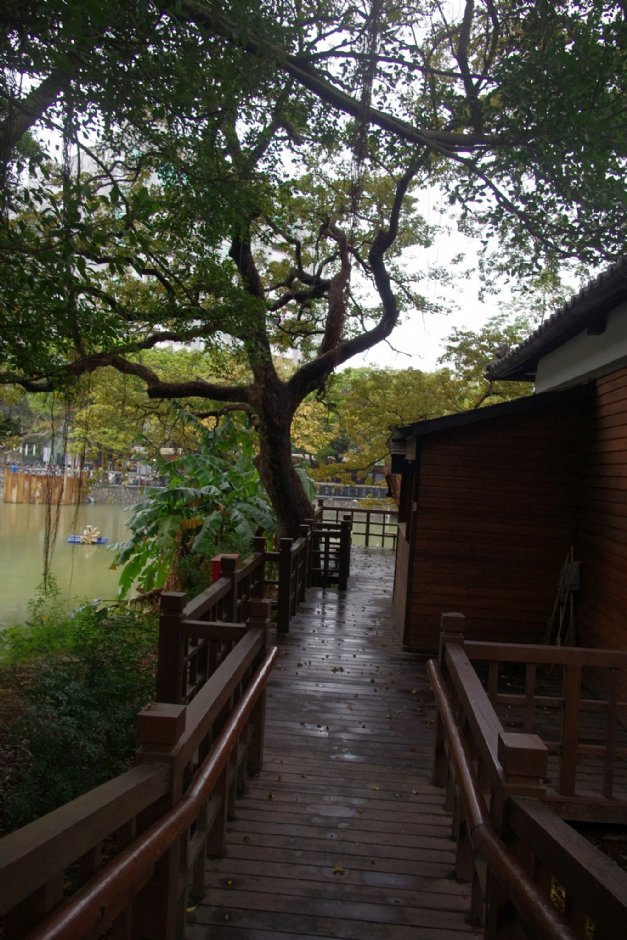 新竹公園湖畔料亭 攝影：Eva隨手拍