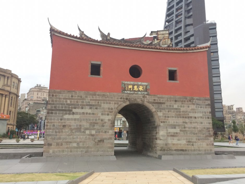 修復後的北門(承恩門)還原當年樣貌 攝影：Eva隨手拍