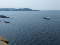 站在深澳岬角看海景<br/> 攝影：Eva隨手拍