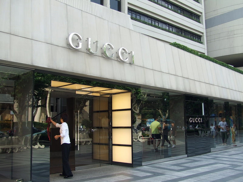 GUCCI名牌店 攝影：李明黛