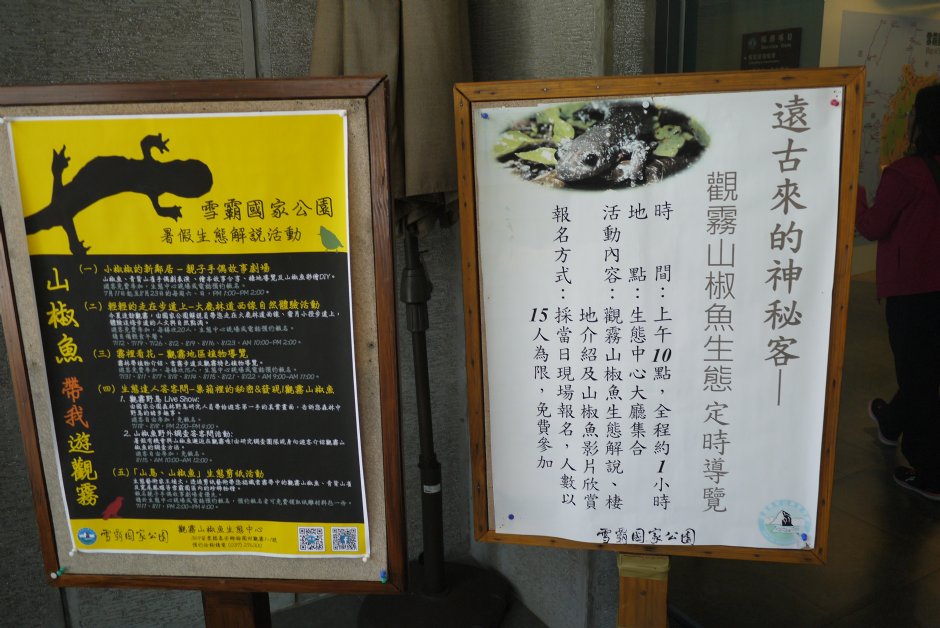 觀霧山椒魚生態中心 攝影：旅遊王攝影組
