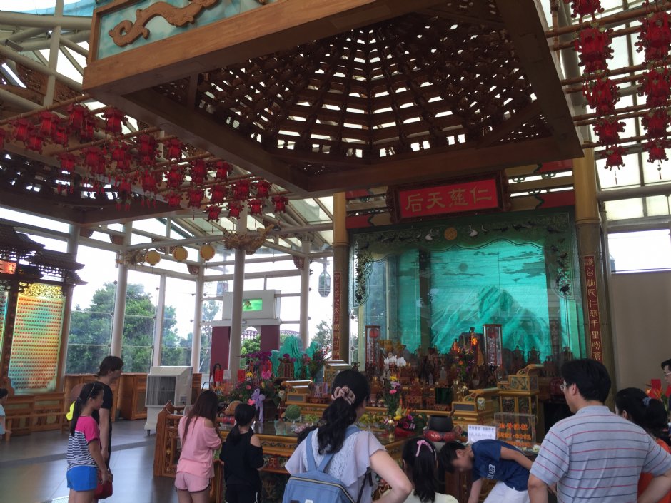 玻璃媽祖廟 攝影：旅遊王攝影組