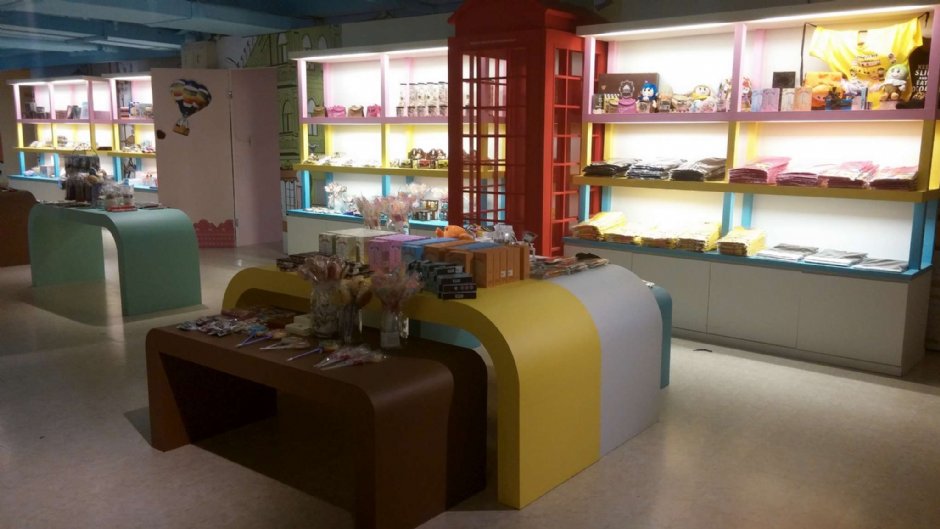 商品贩卖店摆设 摄影：世界巧克力夢公園