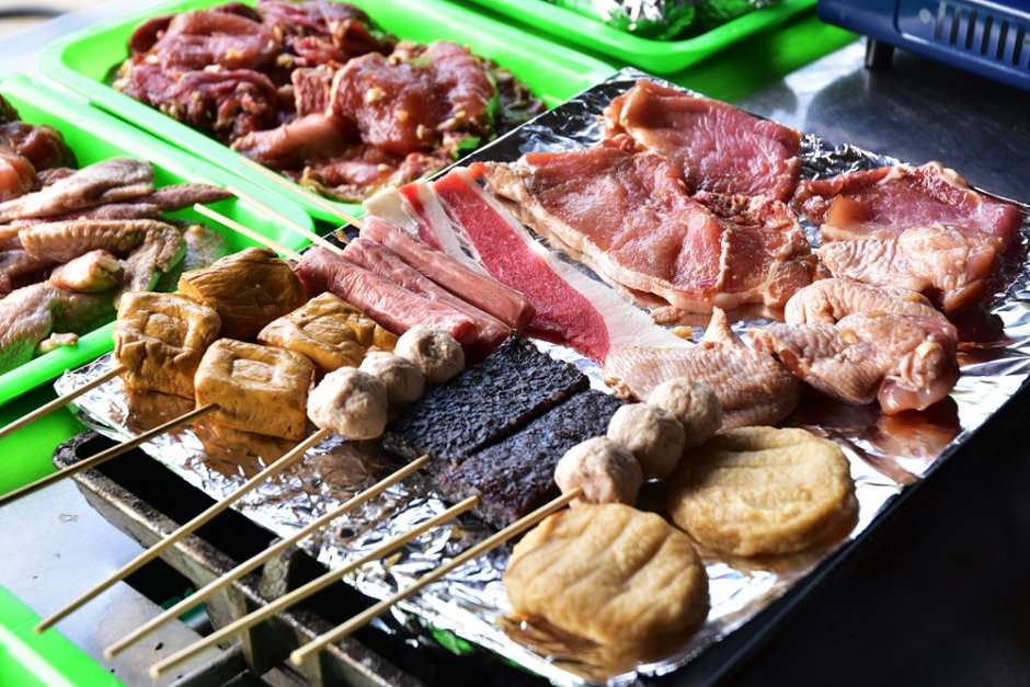 烤肉區 攝影：中社觀光花市