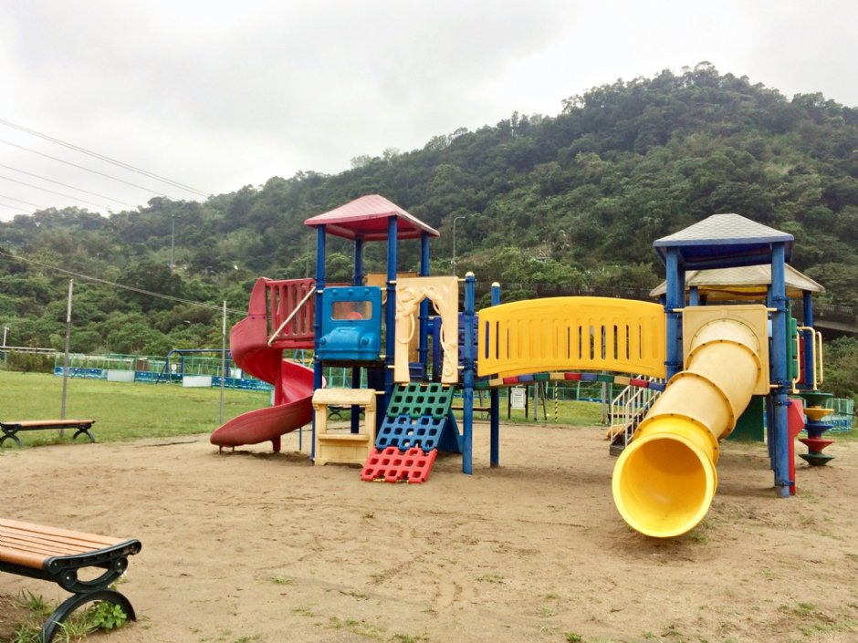 室外兒童遊戲區 攝影：Eva隨手拍